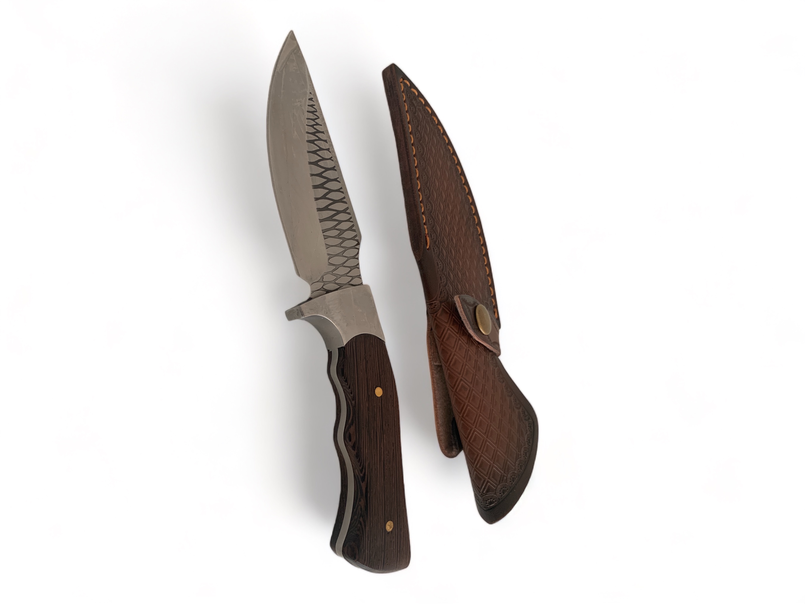 Ръчно изработен ловен нож 'Der Hunting' в ориенталски стил