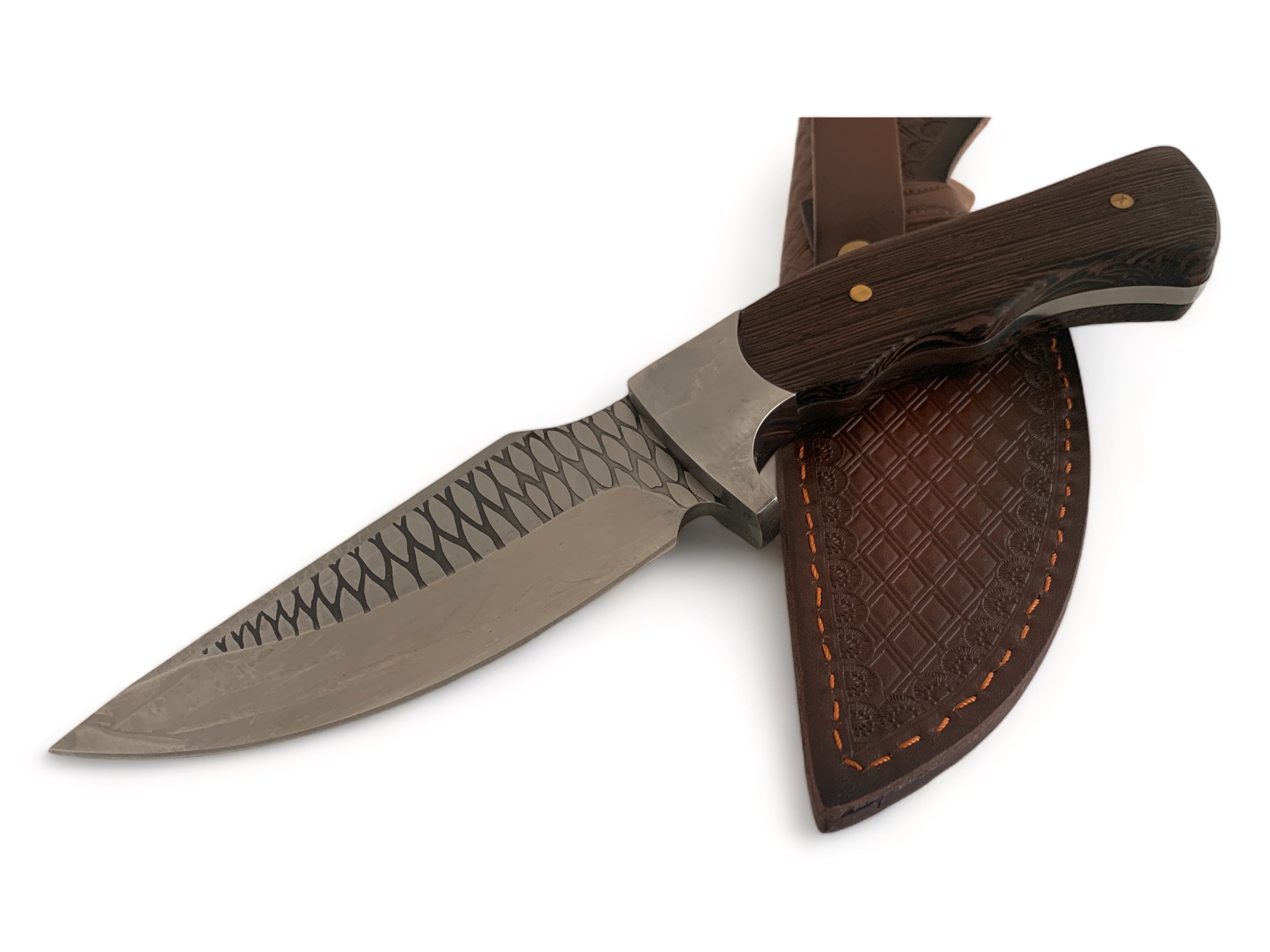 Ръчно изработен ловен нож 'Der Hunting' в ориенталски стил