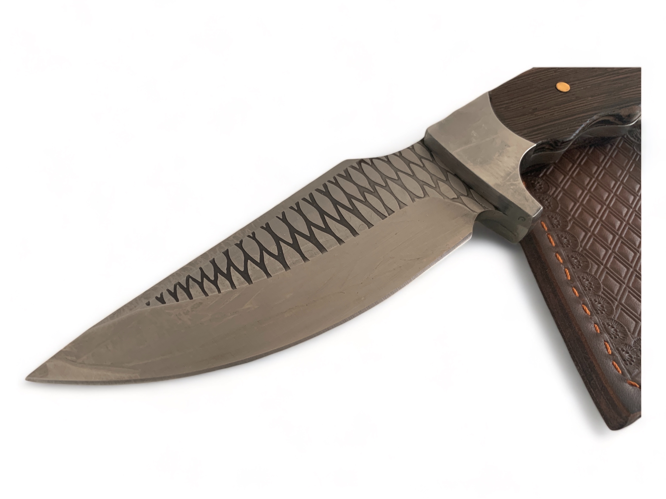 Ръчно изработен ловен нож 'Der Hunting' в ориенталски стил