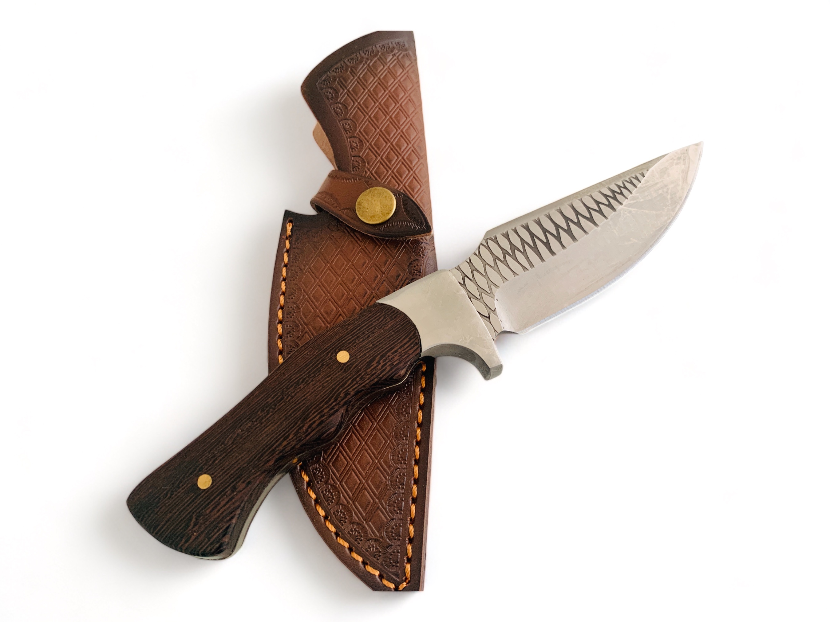 Ръчно изработен ловен нож 'Der Hunting' в ориенталски стил