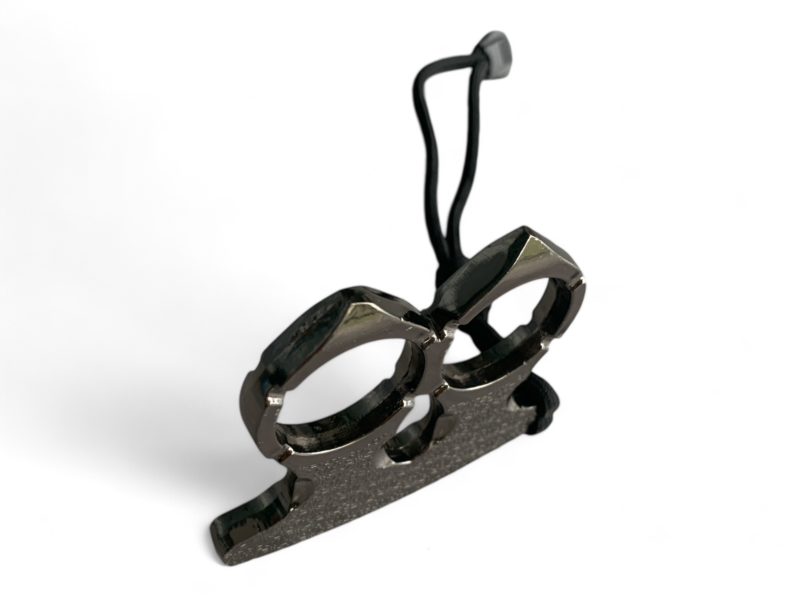 Тактически кастет с титаново покритие и декоративна гравюра - 114 грама