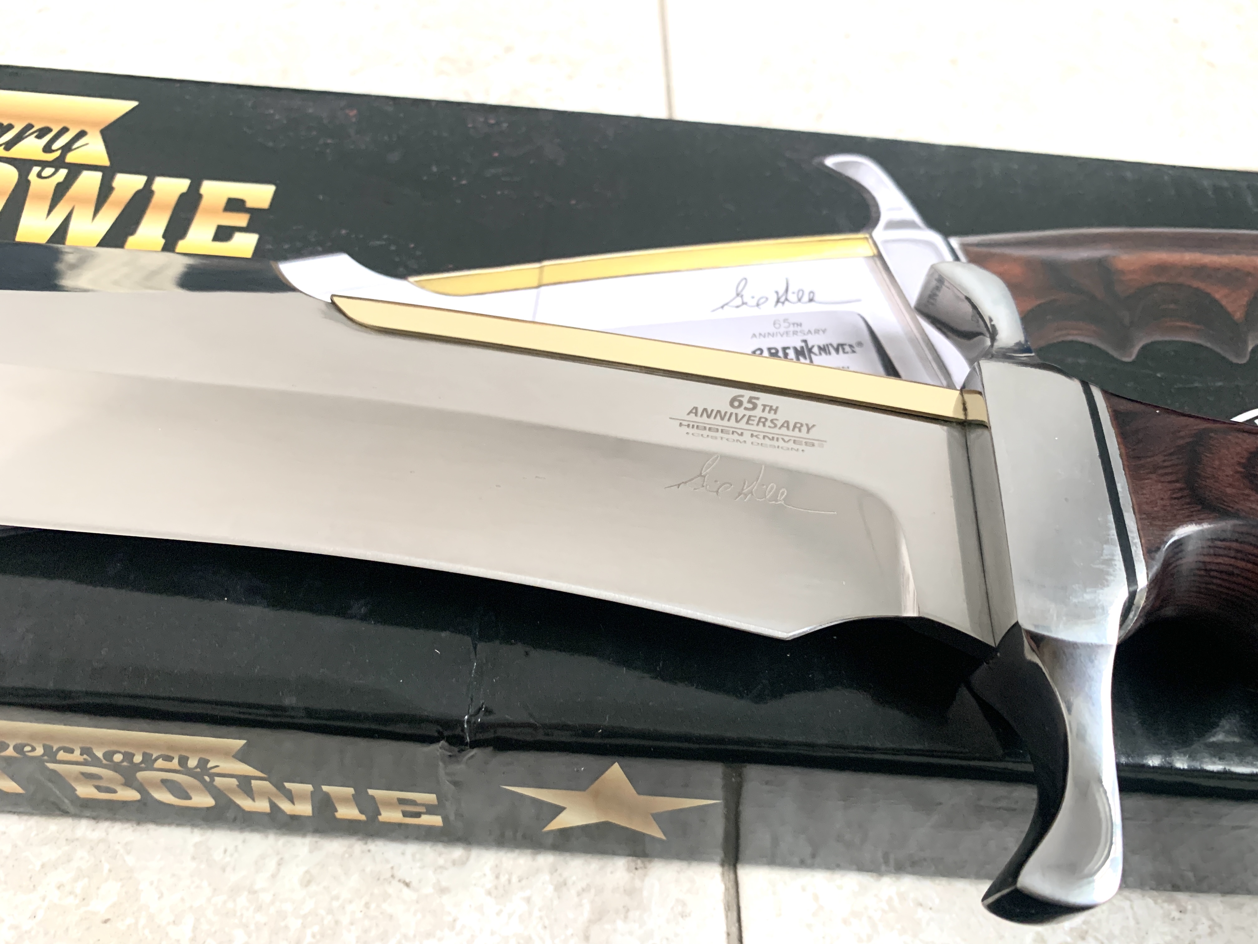 Ловен нож "Spartan Bowie" - 65-та годишнина