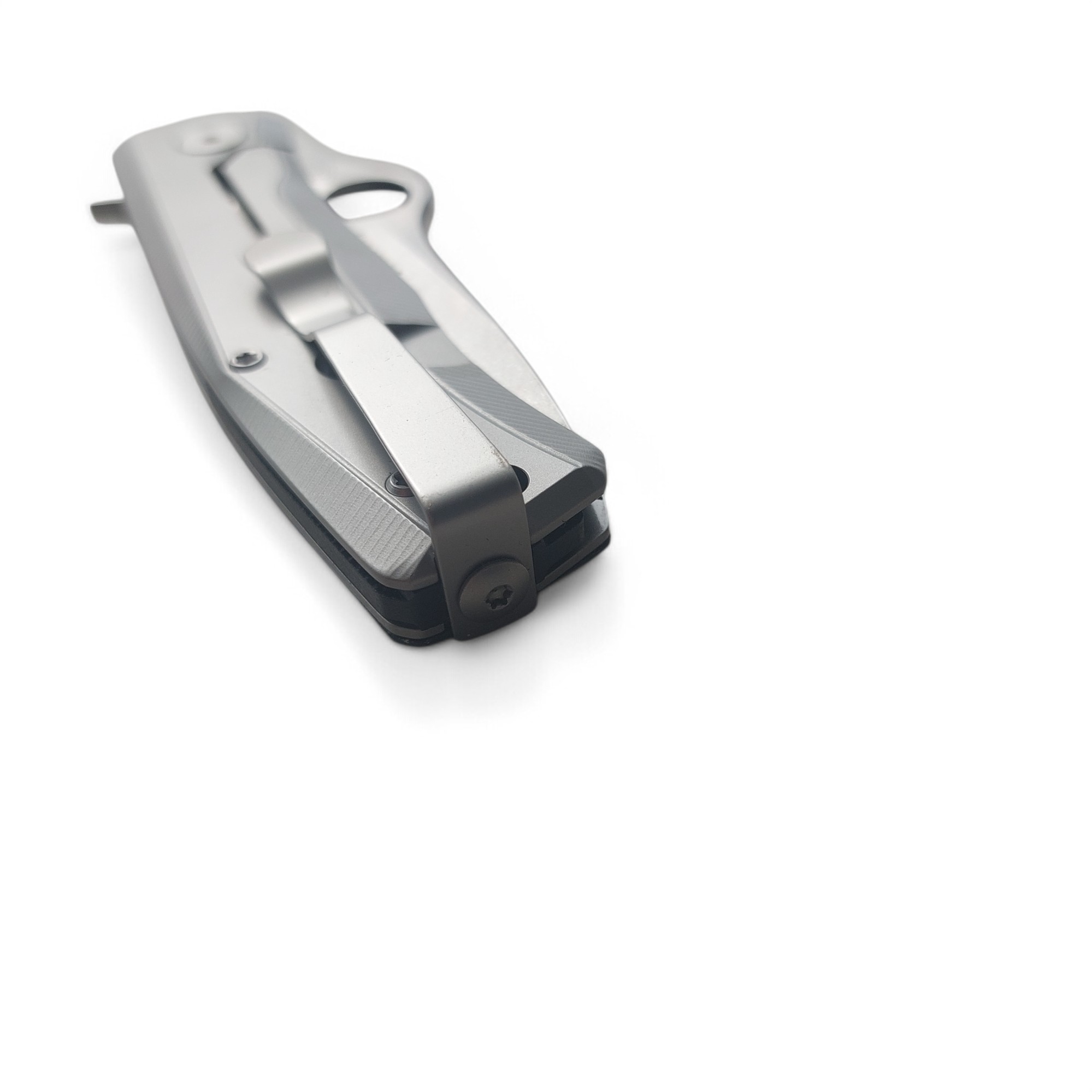 Сгъваем нож с M398 стомана и Micarta дръжка – отворен изглед