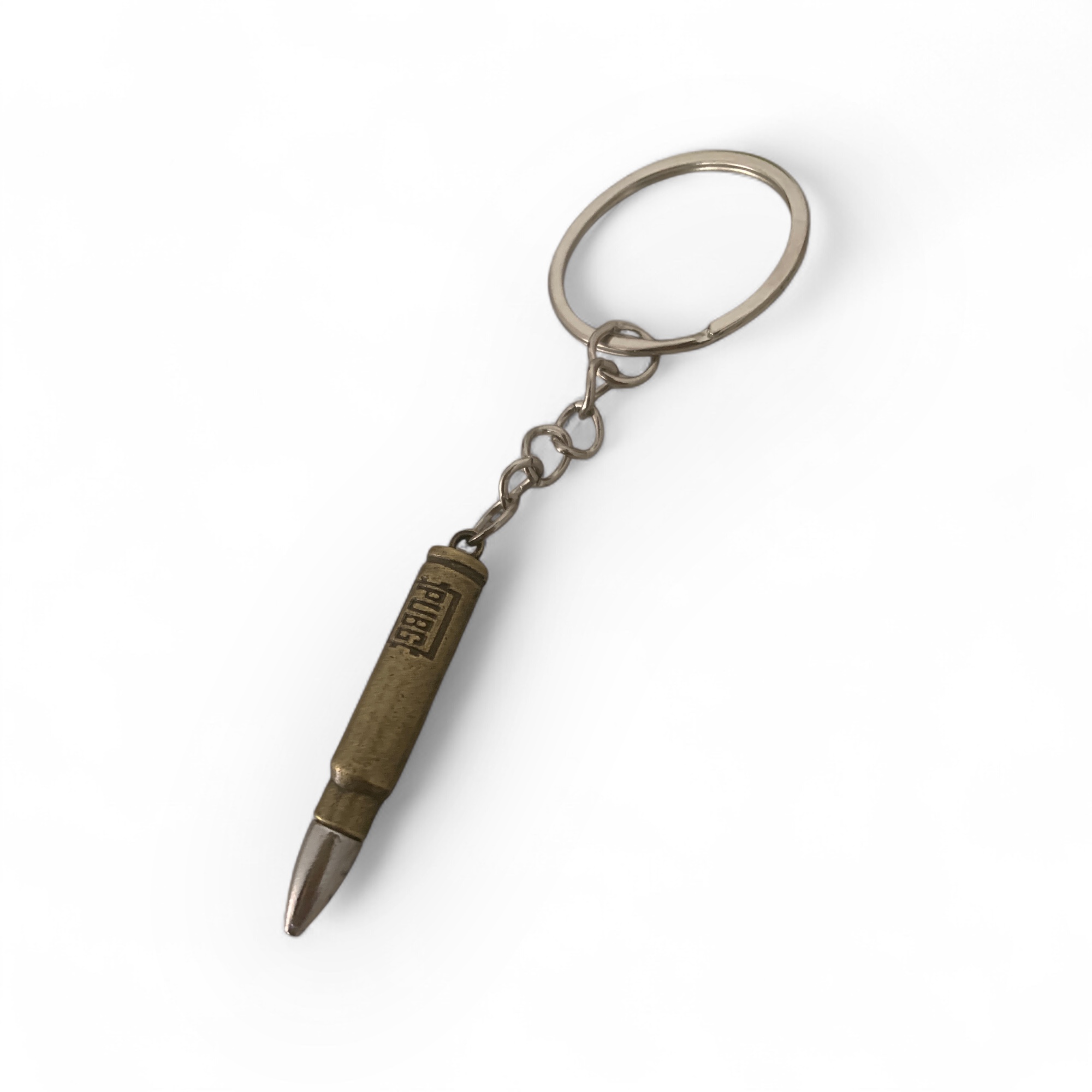 Метален ключодържател с надпис "Shotgun Bullet"