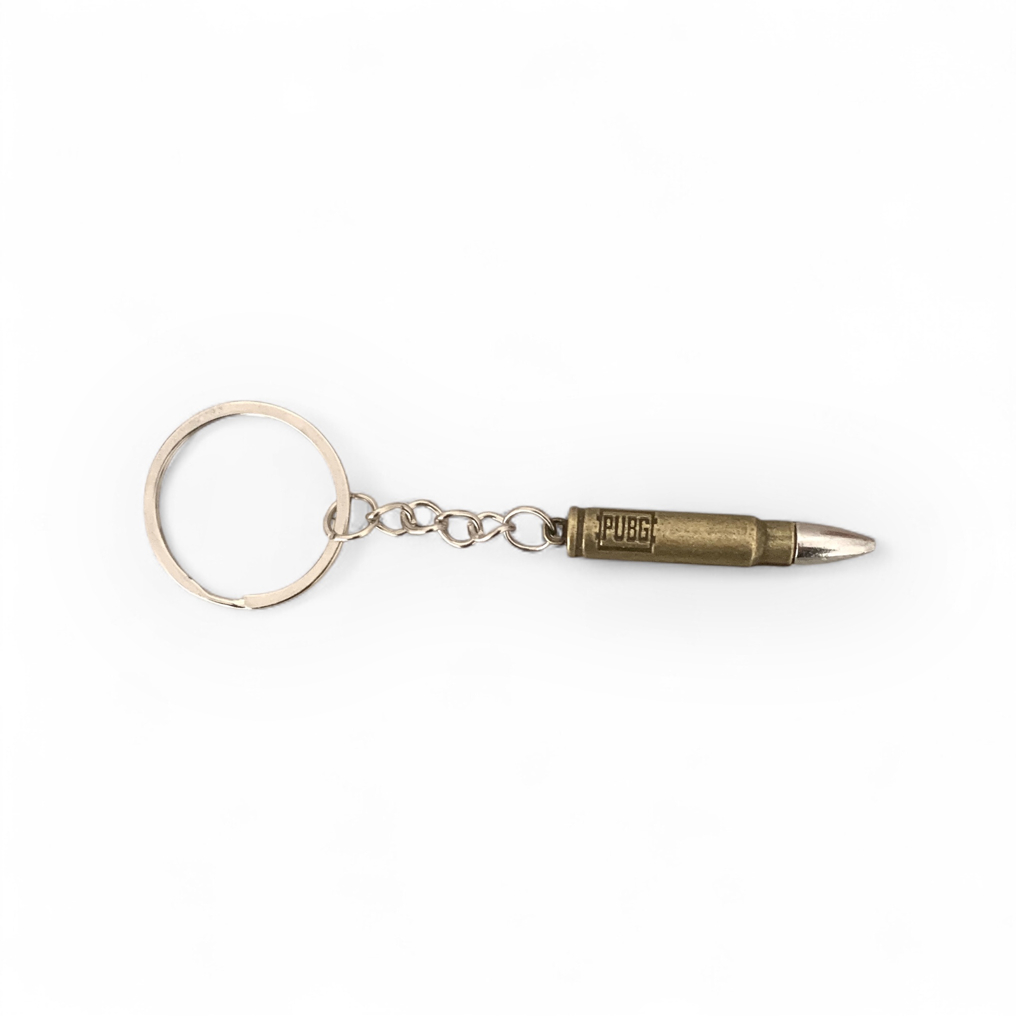 Метален ключодържател с надпис "Shotgun Bullet"