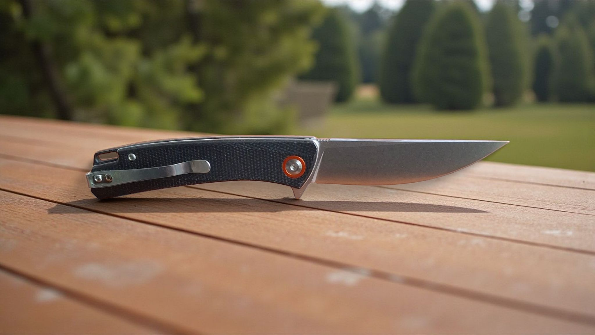 Сгъваем нож Apex Cutlery K110 с отворено Drop Point острие