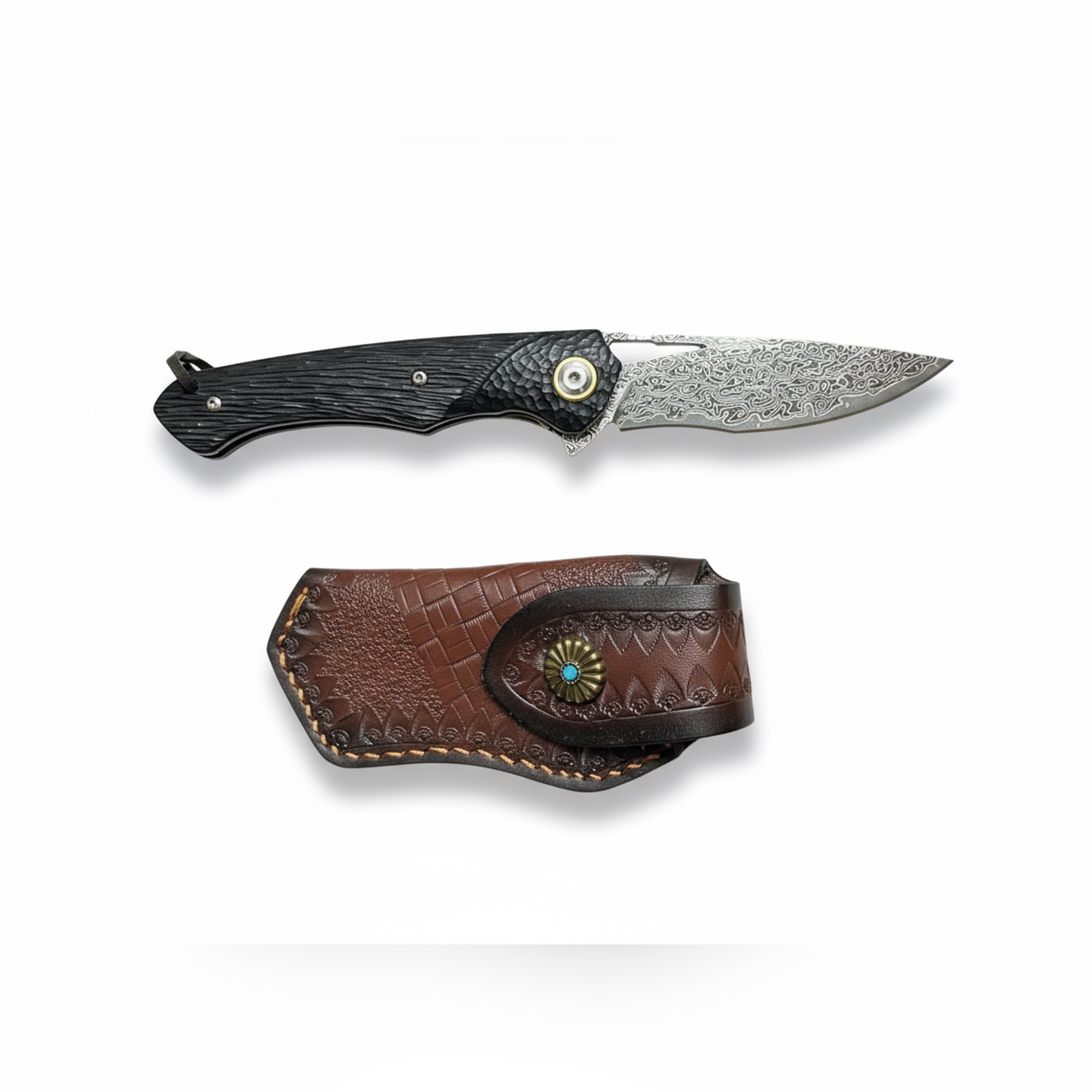  Damascus Timber – ламинатна дамаска стомана