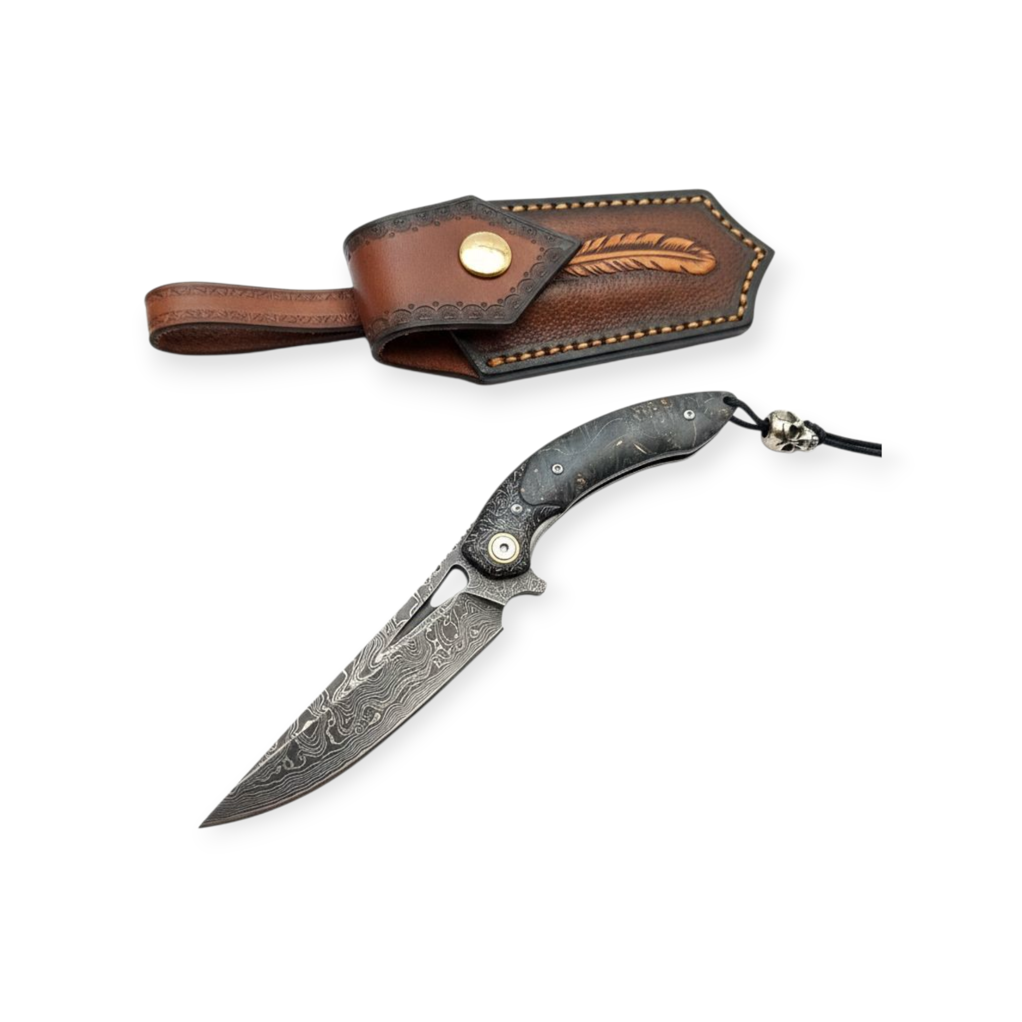 Folding Knife “Falcon Edge Damascus”