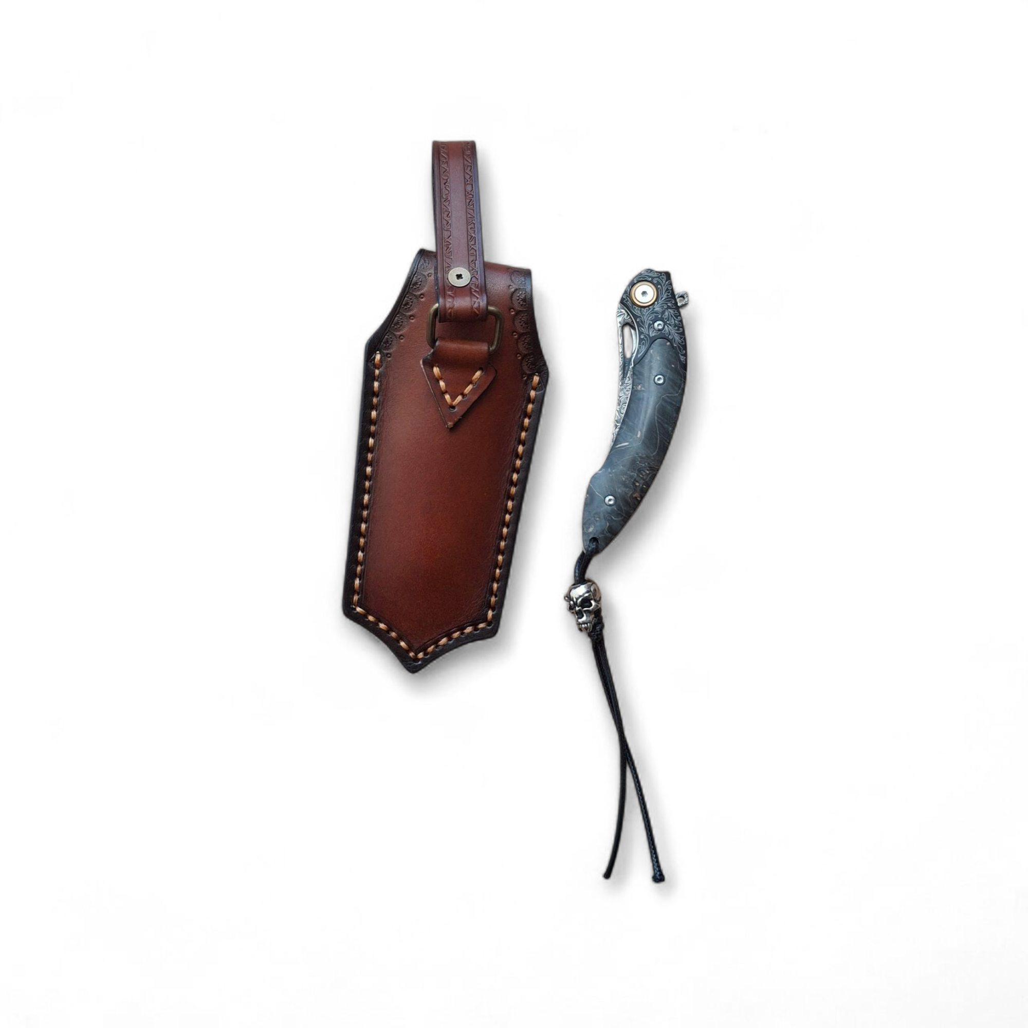 Folding Knife “Falcon Edge Damascus”