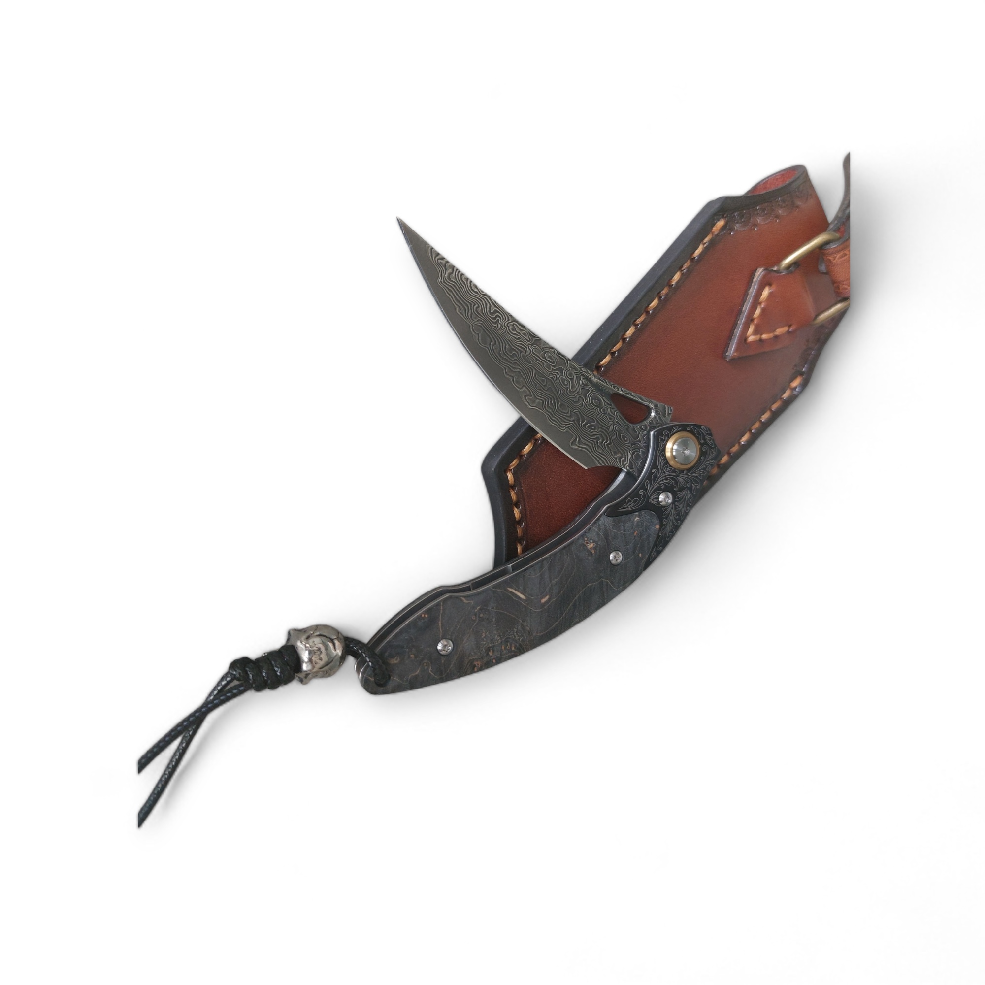 Folding Knife “Falcon Edge Damascus”