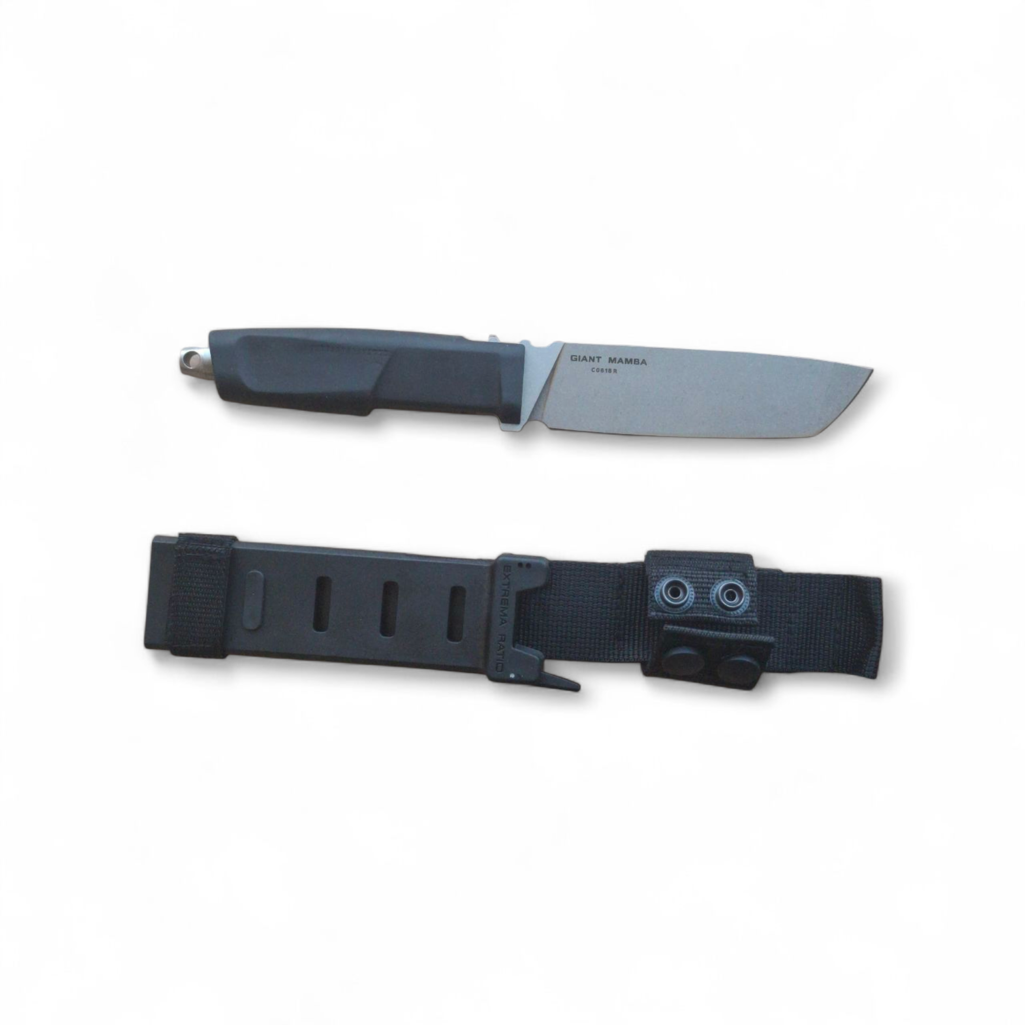 Острието на ножа Tactix Gear Combat със Stonewash покритие