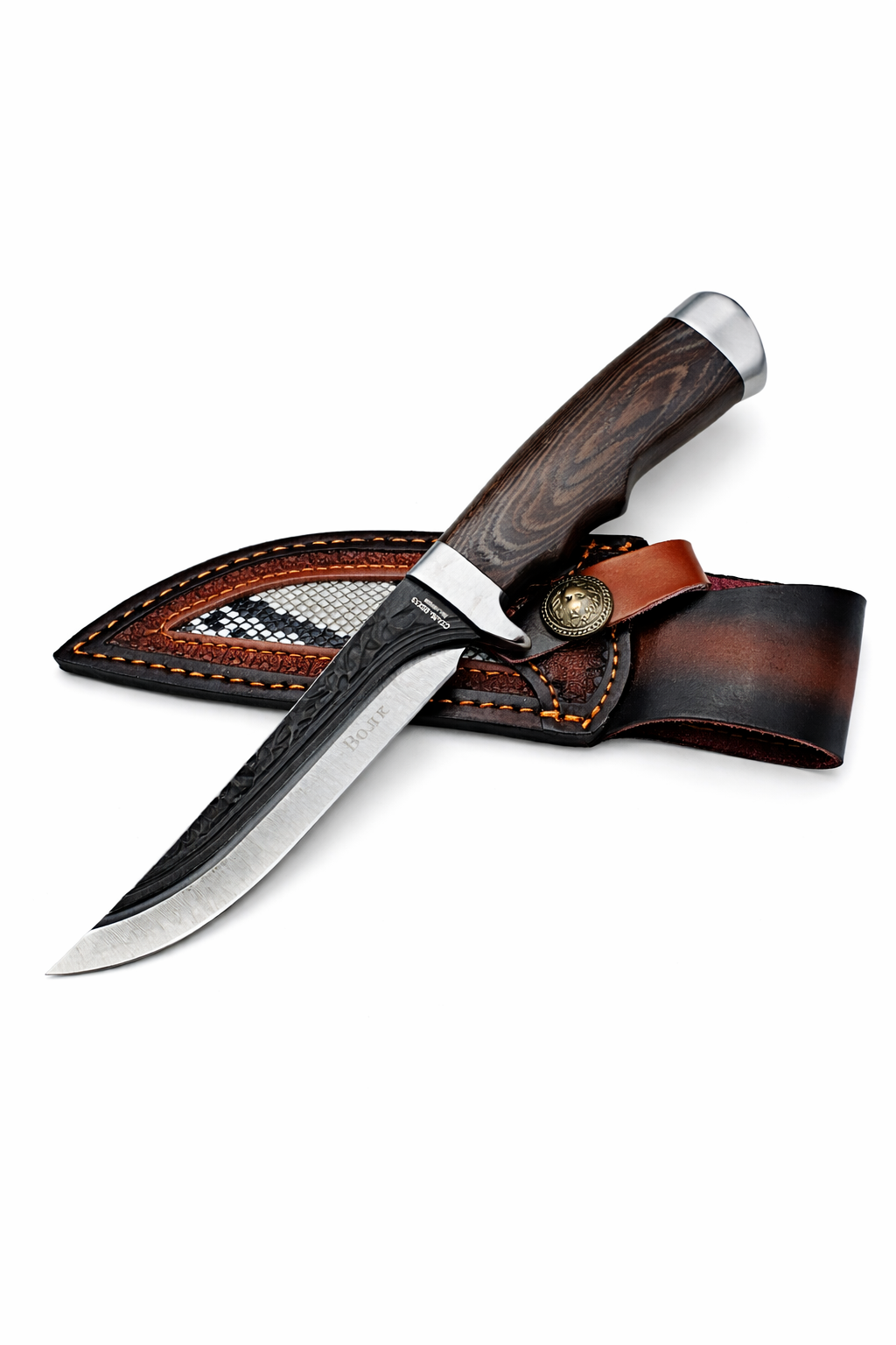 Острието от 65x13 стомана с фино заточване