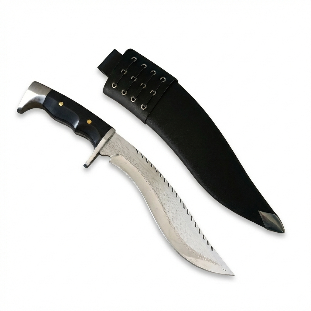 Кукри нож с декоративно гравирано острие