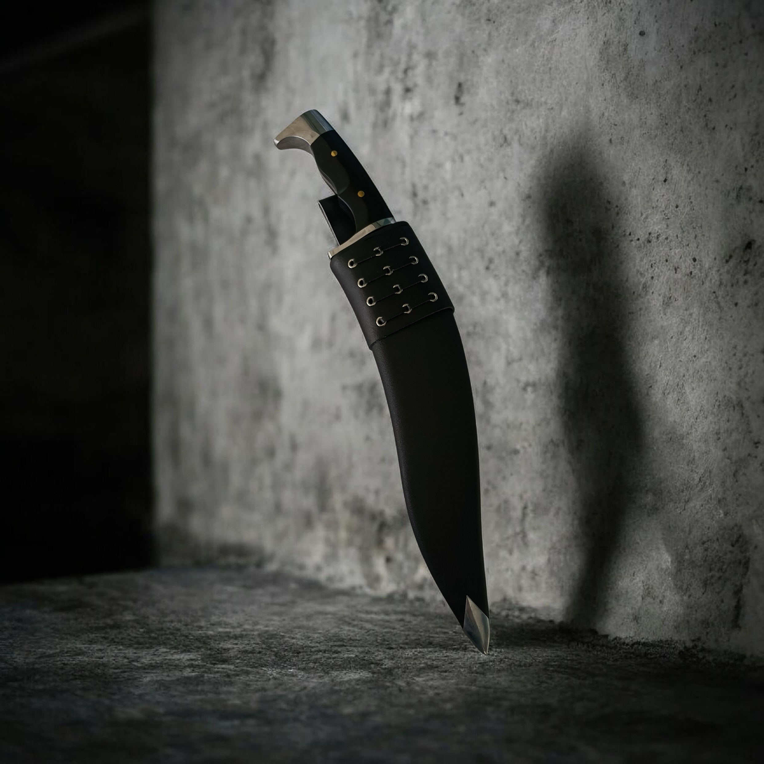 Кукри нож с декоративно гравирано острие