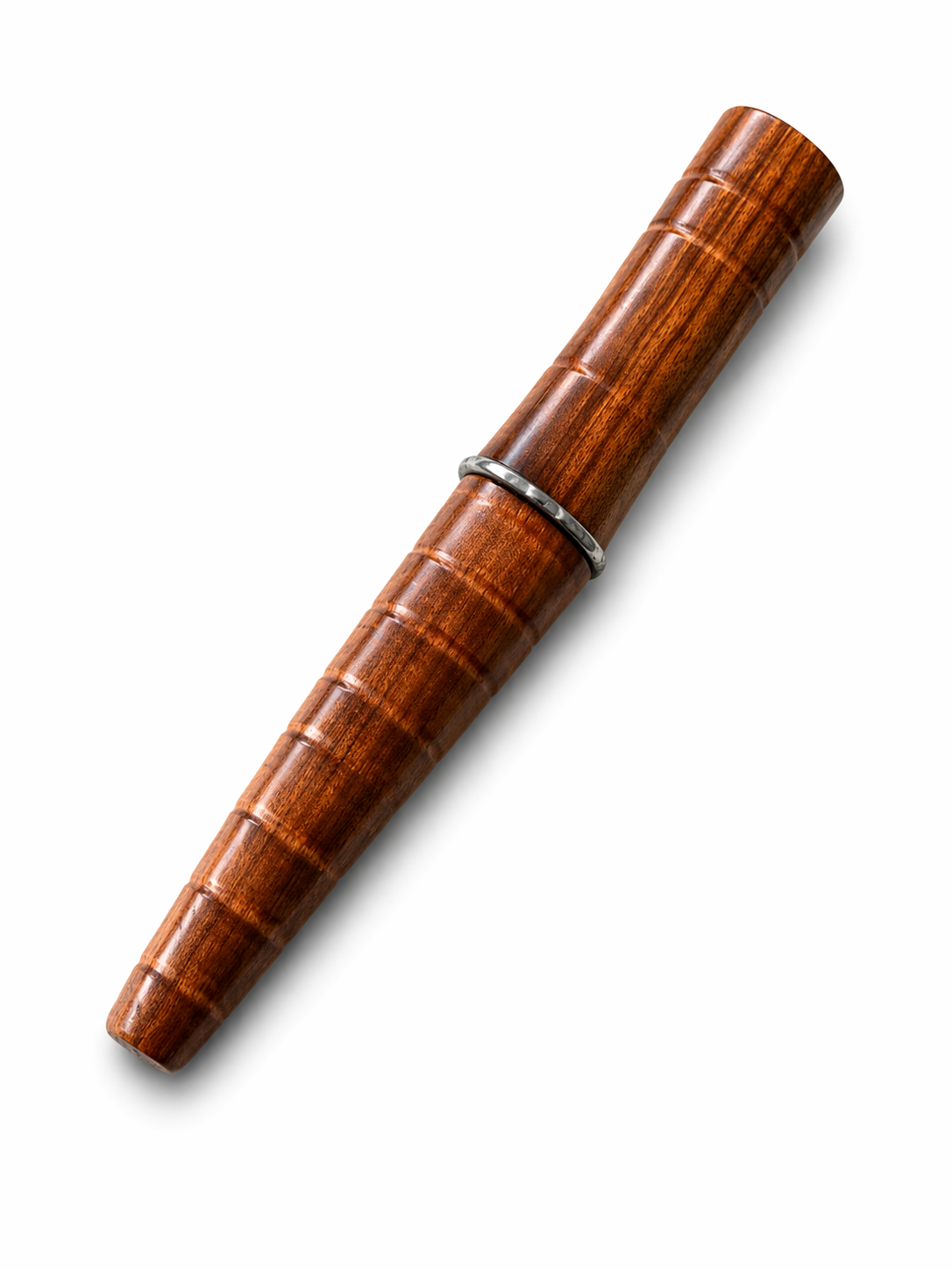 Ловен нож Damascus Woodline – фиксирано острие с дървена кания