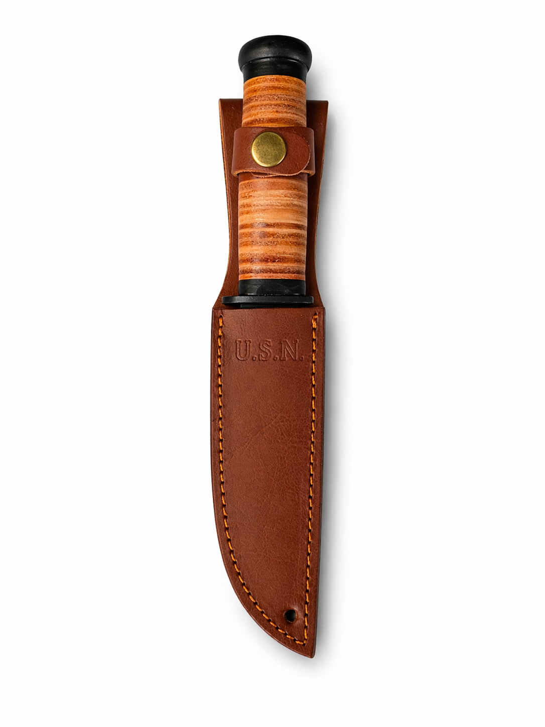 Ловен нож IronWolf Ranger 1095 с кожена кания
