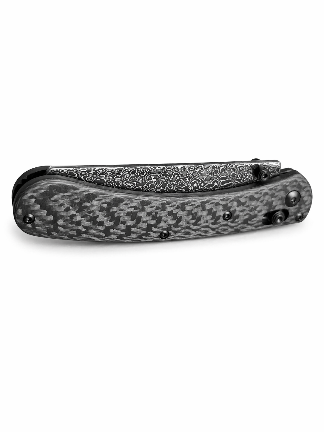EDC нож с карбонова дръжка и Axis Lock