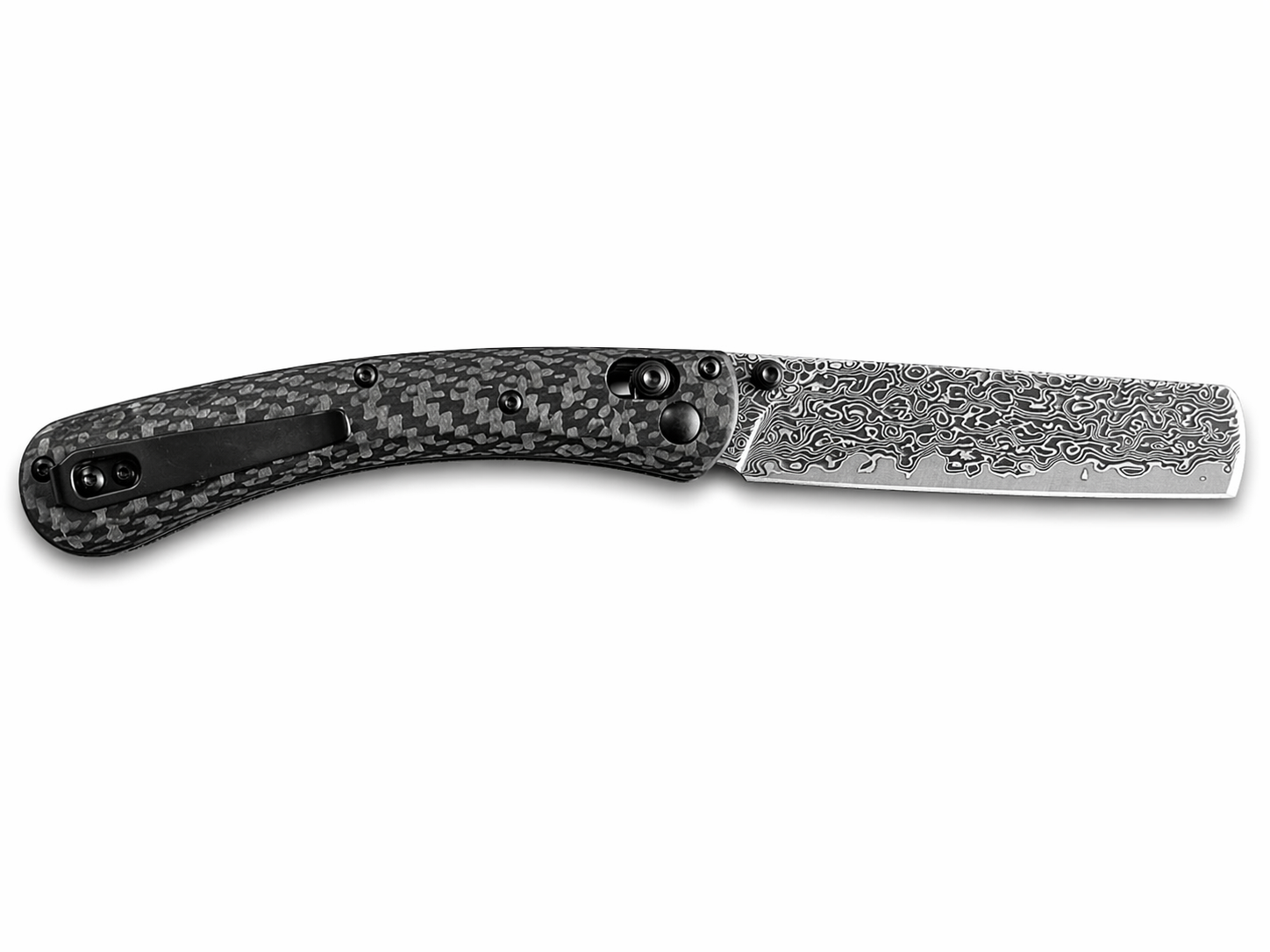 EDC нож с карбонова дръжка и Axis Lock
