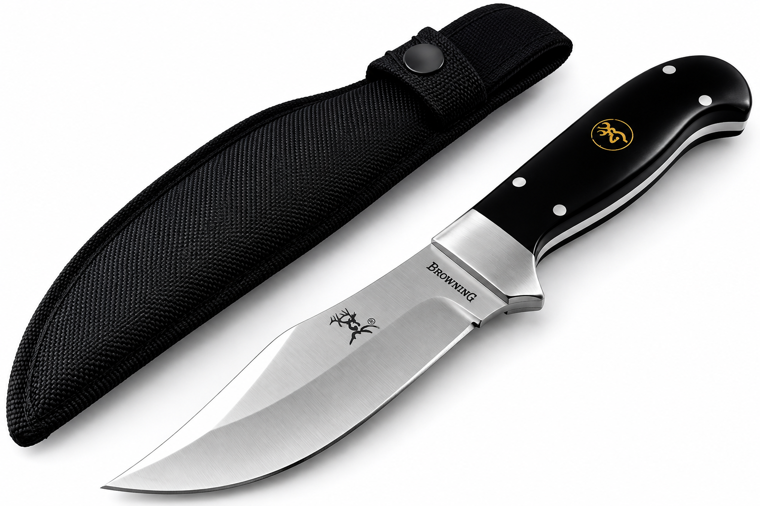 Ловен нож Black Elk 440 с дървена дръжка