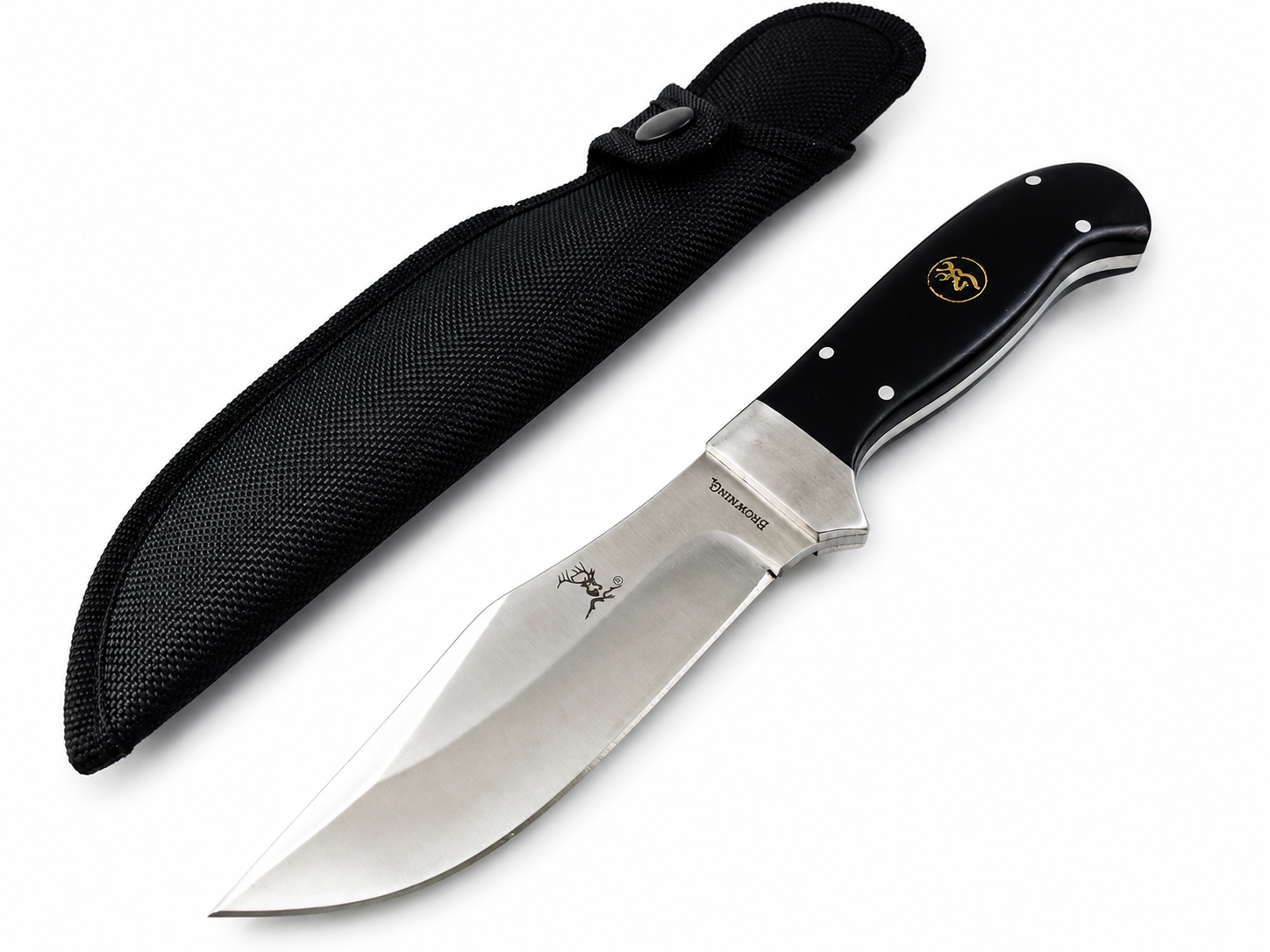 Ловен нож Black Elk 440 с дървена дръжка