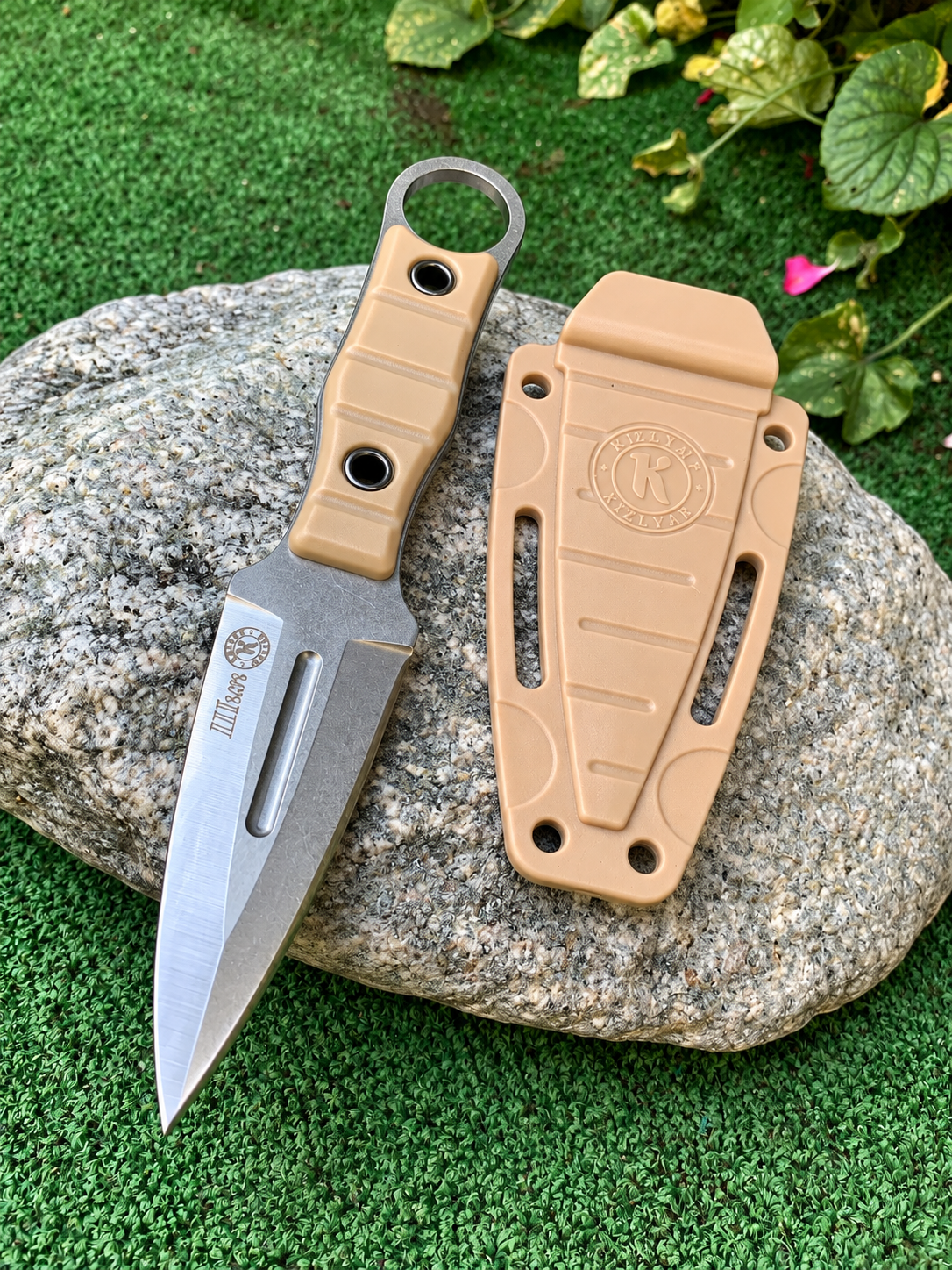 Компактен нож Kizlyar Scout Mini с ABS кания