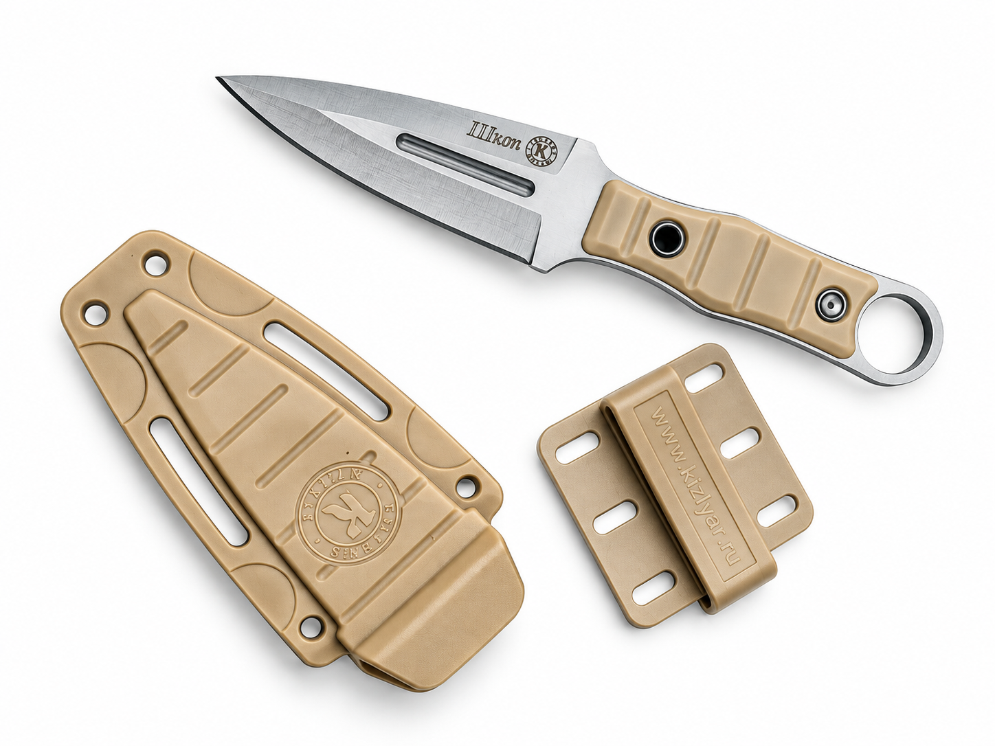 Компактен нож Kizlyar Scout Mini с ABS кания