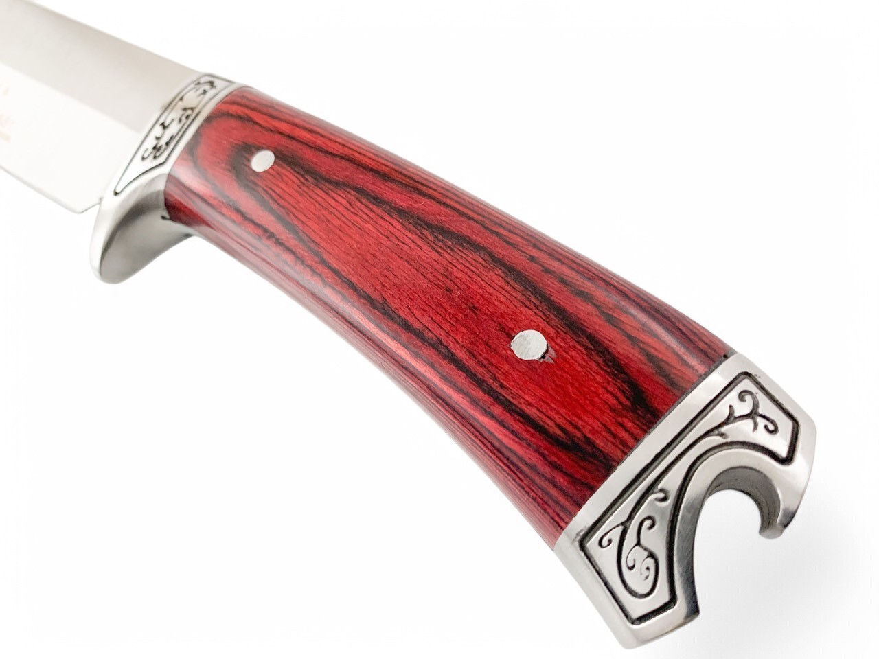 Ловен нож с острие от 7Cr17Mov стомана и текстилна кания